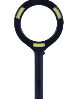 Brillar Light Up Magnifying Glass In Black