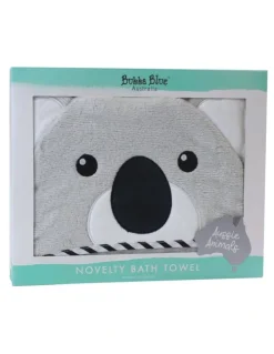 Bubba Blue Aussie Animals Koala Novelty Towel in Grey