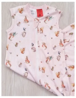 Bubba Blue Flopsy Mopsy And Cottontail Sleeping Bag 3-12m in Pink