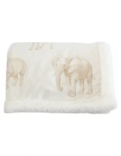 Bubba Blue Serengeti Cuddle Blanket in Nutmeg