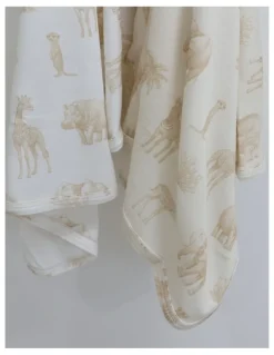 Bubba Blue Serengeti Jersey Wraps 2 Pack in Cream
