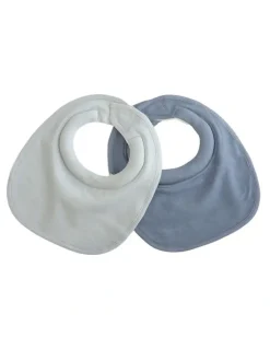 Bubba Blue Sundae Dribble Bibs 2 Pack in Chestnut