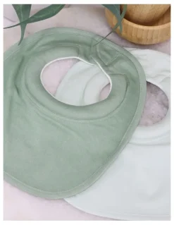 Bubba Blue Sundae Dribble Bibs 2 Pack in Cupcake