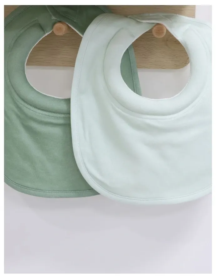 Bubba Blue Sundae Dribble Bibs 2 Pack in Greentea
