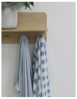 Bubba Blue Sundae Jersey Swaddle Wraps 2 Pack in Blueberry