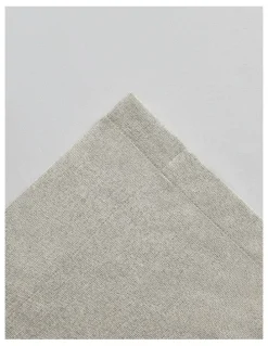 Cadence & Co. Bennett Faux Linen Blockout S-Fold Curtain in Natural