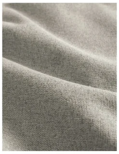 Cadence & Co. Bennett Faux Linen Blockout S-Fold Curtain in Natural