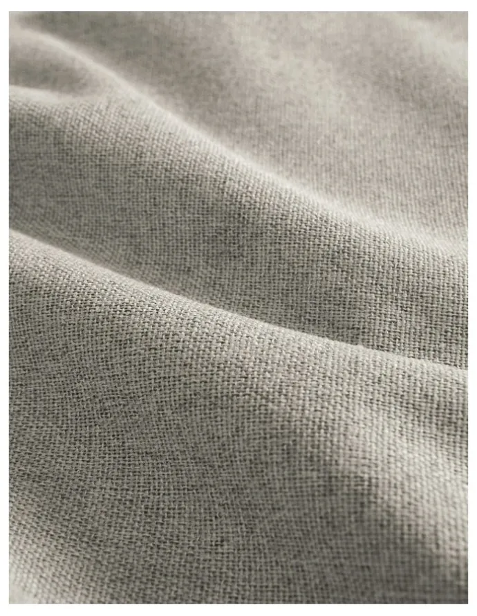 Cadence & Co. Bennett Faux Linen Blockout S-Fold Curtain in Natural