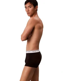 Calvin Klein Balance Cotton Stretch Trunks 3 Pack in Multi