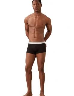 Calvin Klein Balance Cotton Stretch Low Rise Trunks 3 Pack in Multi