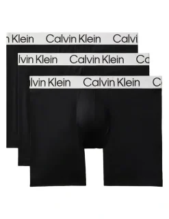 Calvin Klein Chromatic Boxer Briefs 3 Pack in Black