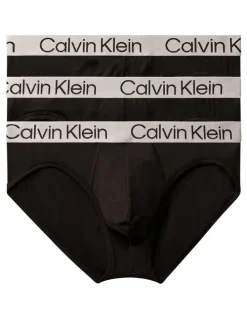Calvin Klein Chromatic Briefs 3 Pack in Black