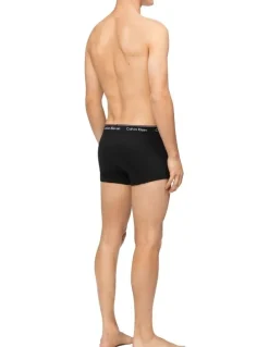 Calvin Klein Classics Cotton Trunks 3 Pack in Black