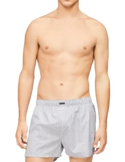 Calvin Klein Cotton Classics Woven Boxer 3 Pack in Multi