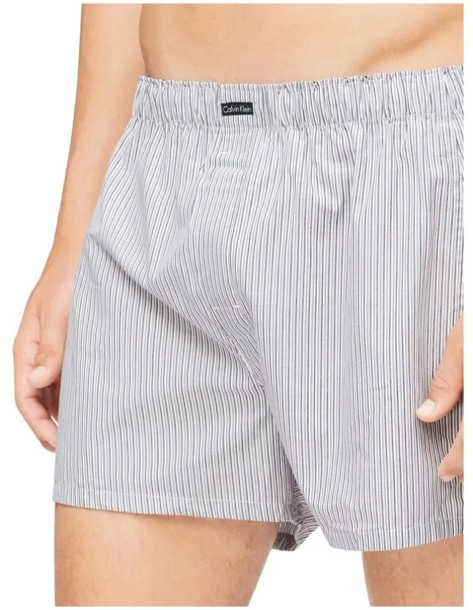 Calvin Klein Cotton Classics Woven Boxer 3 Pack in Multi