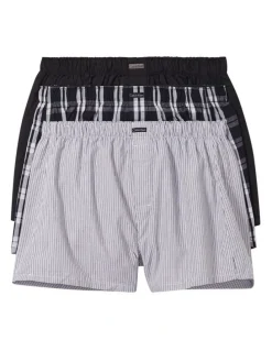 Calvin Klein Cotton Classics Woven Boxer 3 Pack in Multi