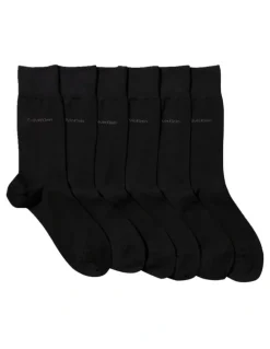 Calvin Klein Cotton Socks 6 Pack in Multi