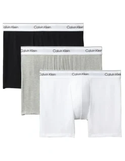 Calvin Klein Icon Cotton Boxer Briefs 3 Pack in Multi