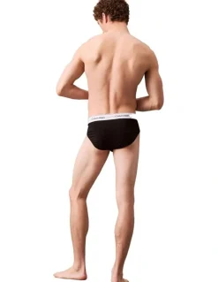 Calvin Klein Icon Cotton Hip Briefs 3 Pack in Multi