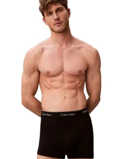 Calvin Klein Icon Cotton Stretch Relaxed Fit Trunk 5 Pack in Multi