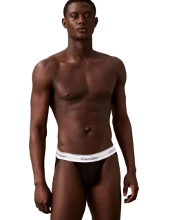 Calvin Klein Icon Cotton Stretch Jockstraps 3 Pack in Black