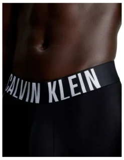 Calvin Klein Intense Power Cotton Trunks 3 Pack in Black