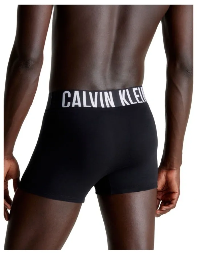 Calvin Klein Intense Power Cotton Trunks 3 Pack in Black