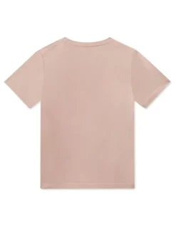Calvin Klein Jeans Monogram Short Sleeve T-shirt (8-16 Years) in Pink