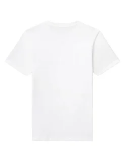 Calvin Klein Jeans Monologo Polo Shirt 8-16 Years in White
