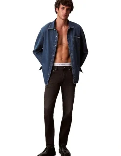 Calvin Klein Jeans Slim Taper Jean in Black