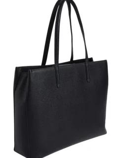 Calvin Klein Logo Tote Bag in Black