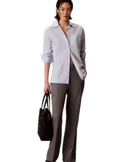 Calvin Klein Logo Tote Bag in Black