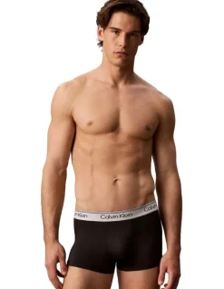 Calvin Klein Microfibre Stretch Low Rise Trunks 5 Pack in Multi