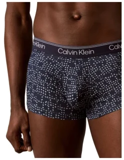 Calvin Klein Micro Stretch Low Rise Trunks 3 Pack in Multi