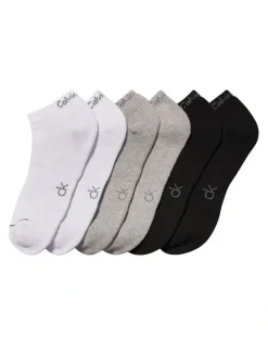 Calvin Klein Sports Lowcut Socks 6 Pack in Multi