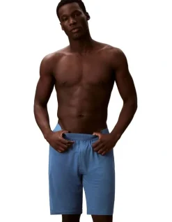 Calvin Klein Ultra Soft Modal Pyjama Shorts in Liberty Blue