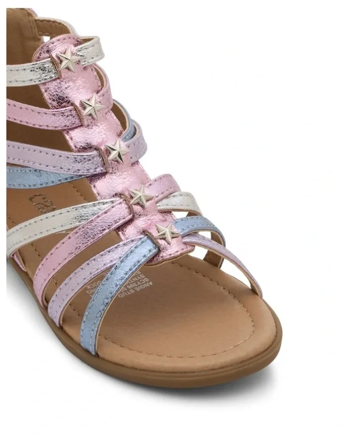 Candy Angie Bow Sandals in Pink