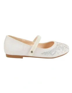 Candy Cammi Jewel Shoes in White