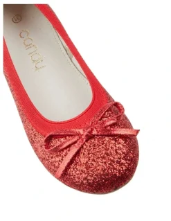 Candy Cherry Ballet Shoes in Red