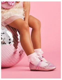 Candy Corie Hearts Shoes In Pink