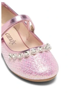 Candy Corie Hearts Shoes In Pink