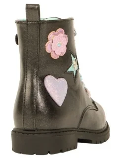 Candy Edna Boots In Black