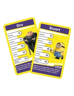 Card Games Top Trumps Minions