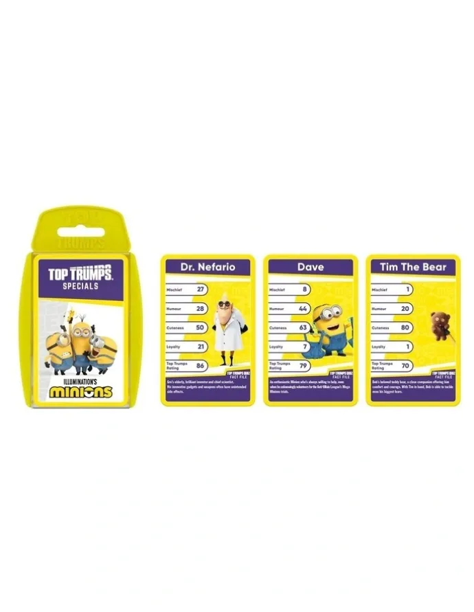 Card Games Top Trumps Minions