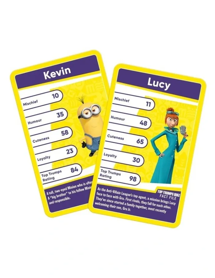 Card Games Top Trumps Minions