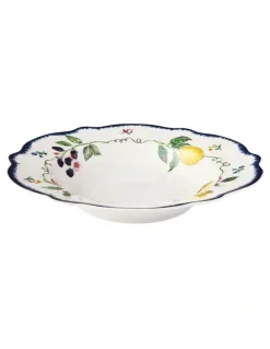 Casa Domani Frutta Scallop Rim 12 Piece Dinner Set Gift Boxed in Multi