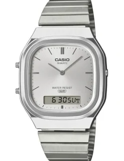 Casio Aq240E-7A Watch in Silver