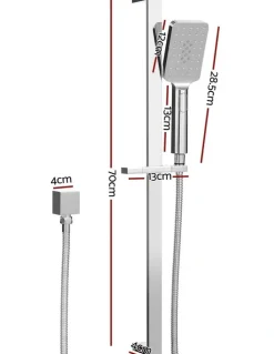 Cefito 3.1 High Pressure Handheld Shower Head Set in Silver