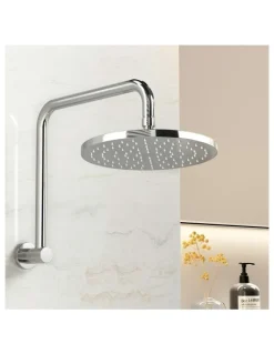 Cefito 9 High-pressure Swivel Rain Shower Head Overhead in Chrome