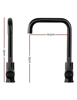 Cefito Mixer Faucet Tap Brass Black